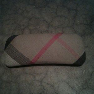 Burberry eyeglass case